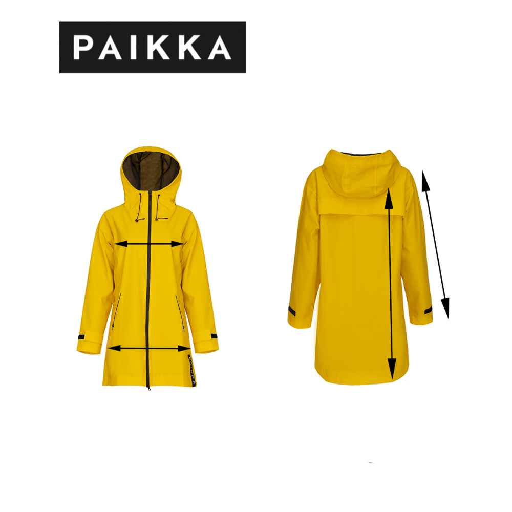 Dámská žlutá pláštěnka PAIKKA