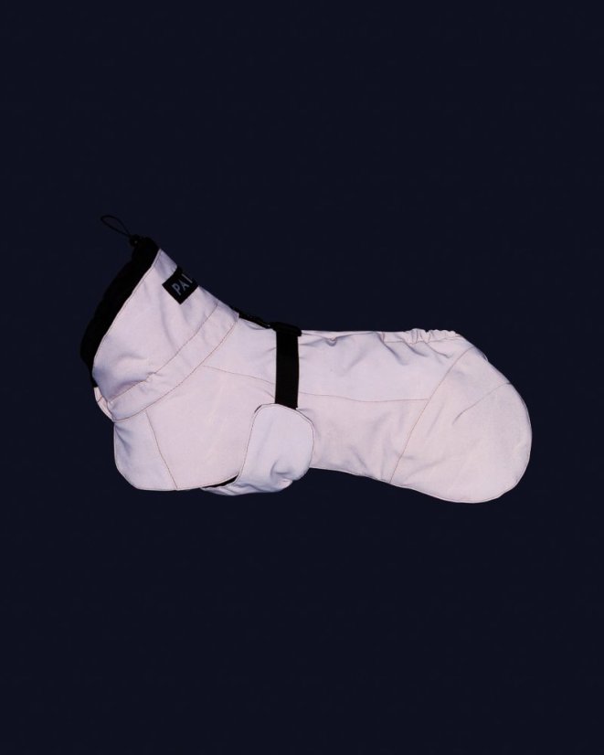 ZIMNÍ REFLEXNÍ BUNDA PAIKKA WOOL ROSE - Velikost: 25