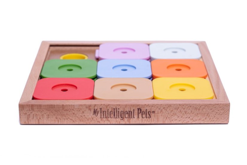 SUDOKU MY INTELLIGENT DOGS RAINBOW EXPERT BAREVNÉ - OBTÍŽNOST 3