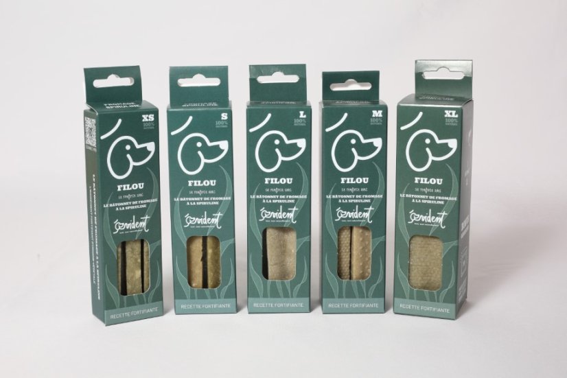 ŽVÝKACÍ SÝROVÁ TYČKA SE SPIRULINOU - Varianta:: L: 1 x 100 g