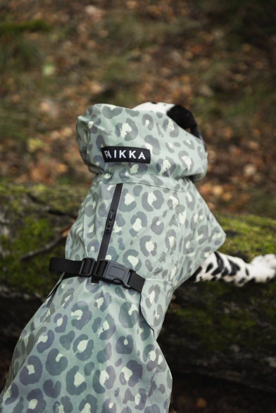 REFLEXNÍ PLÁŠTĚNKA PAIKKA GREEN LEO - Velikost: 30