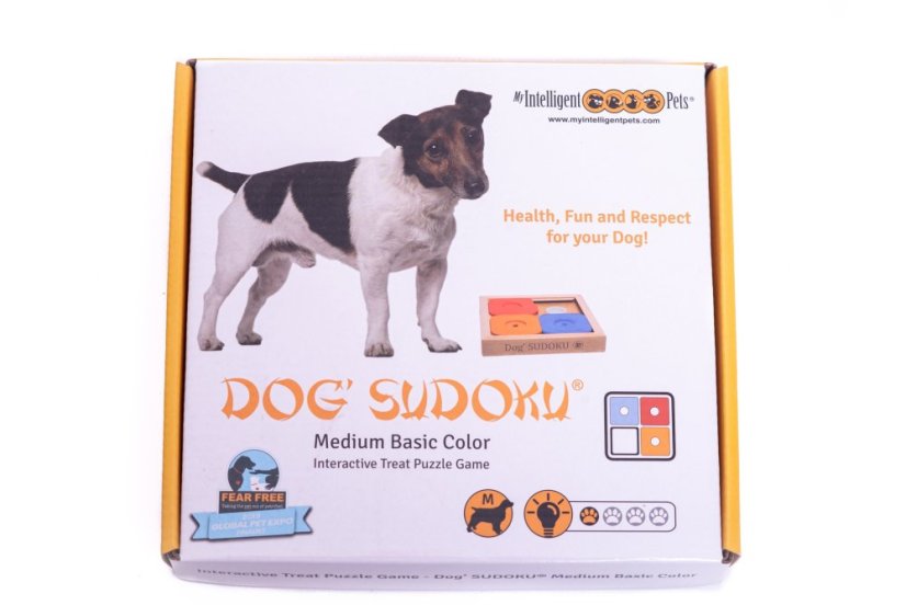 SUDOKU MY INTELLIGENT DOGS BASIC BAREVNÉ - OBTÍŽNOST 1