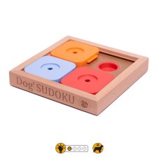 SUDOKU MY INTELLIGENT DOGS BASIC BAREVNÉ - OBTÍŽNOST 1