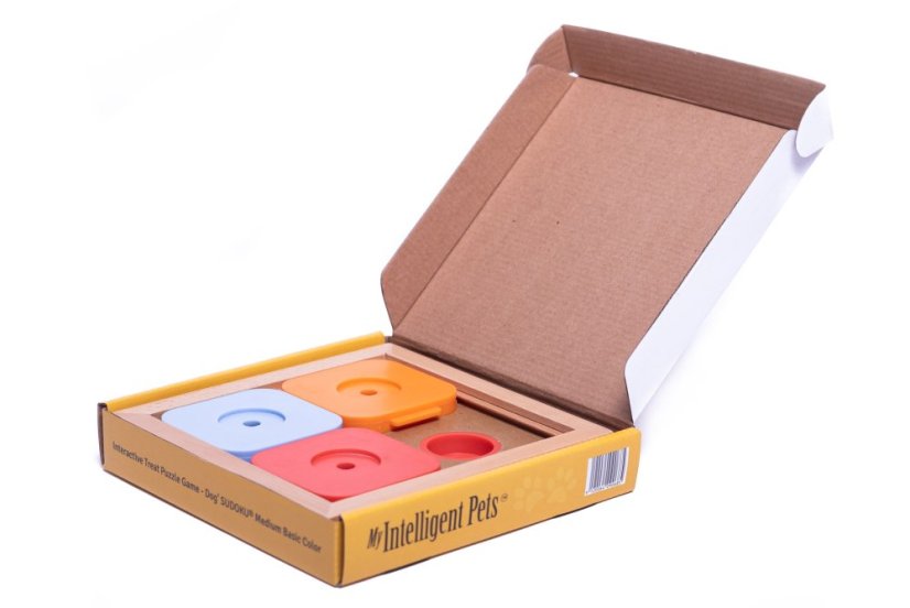 SUDOKU MY INTELLIGENT DOGS BASIC BAREVNÉ - OBTÍŽNOST 1