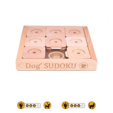 SUDOKU DŘEVĚNÉ MY INTELLIGENT DOGS SMALL EXPERT - OBTÍŽNOST 3