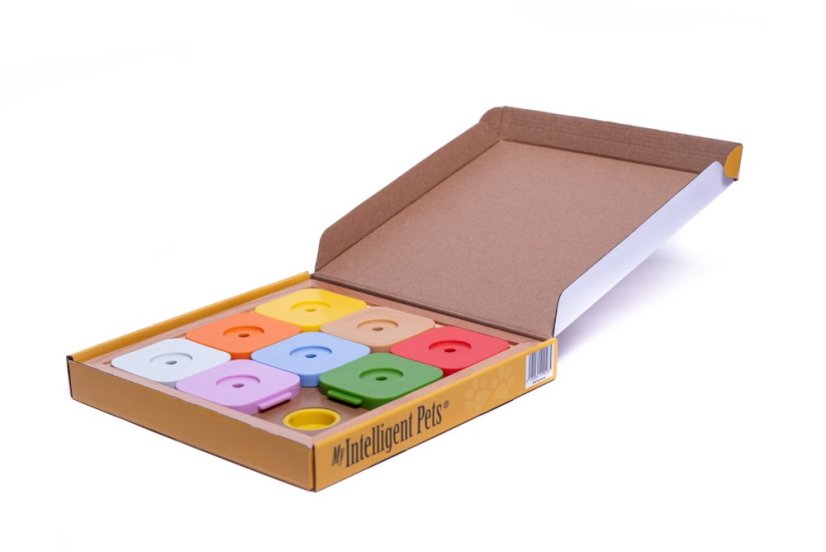 SUDOKU MY INTELLIGENT DOGS RAINBOW EXPERT BAREVNÉ - OBTÍŽNOST 3