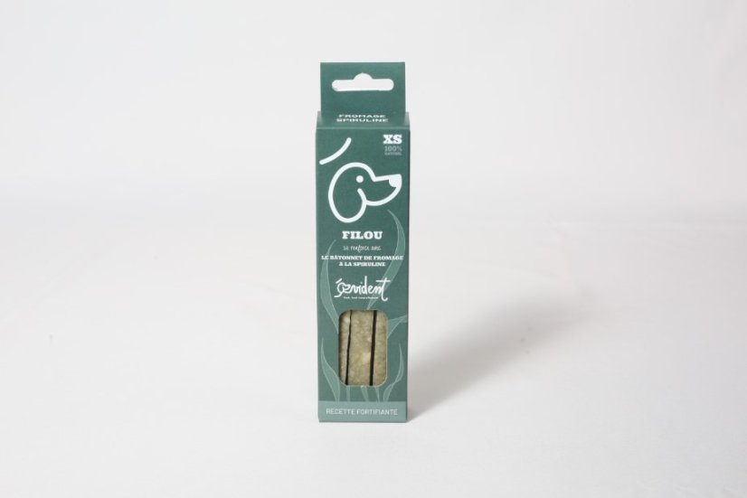 ŽVÝKACÍ SÝROVÁ TYČKA SE SPIRULINOU - Varianta:: L: 1 x 100 g