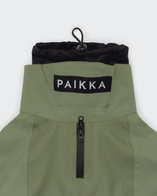 REFLEXNÍ PLÁŠTĚNKA PAIKKA ZELENÁ - Velikost: 55