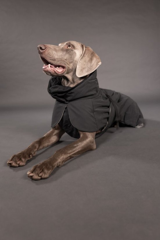 ZIMNÍ REFLEXNÍ BUNDA PAIKKA ČERNÁ - Velikost: 25