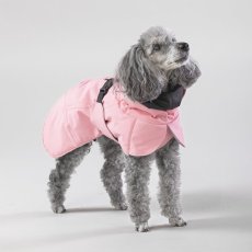 Reflexní zimní bunda růžová 6