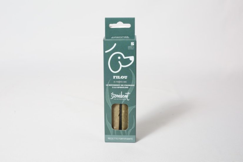 ŽVÝKACÍ SÝROVÁ TYČKA SE SPIRULINOU - Varianta:: L: 1 x 100 g