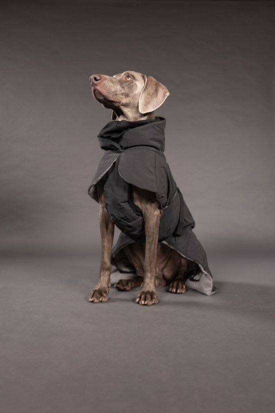 ZIMNÍ REFLEXNÍ BUNDA PAIKKA ČERNÁ - Velikost: 25