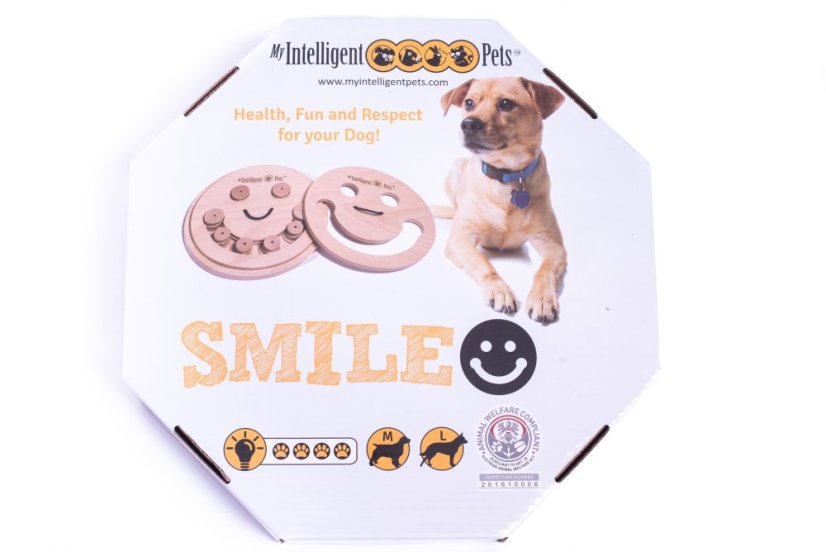 HLAVOLAM SMILE MY INTELLIGENT DOGS - OBTÍŽNOST 4