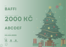 DÁRKOVÝ POUKAZ 2000 KČ