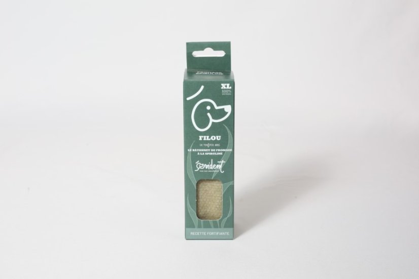 ŽVÝKACÍ SÝROVÁ TYČKA SE SPIRULINOU - Varianta:: L: 1 x 100 g