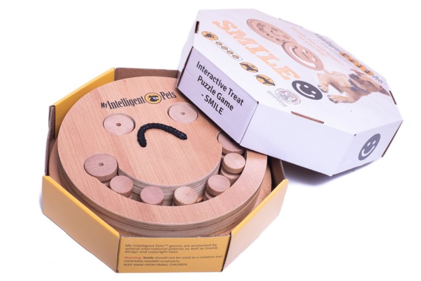 HLAVOLAM SMILE MY INTELLIGENT DOGS - OBTÍŽNOST 4
