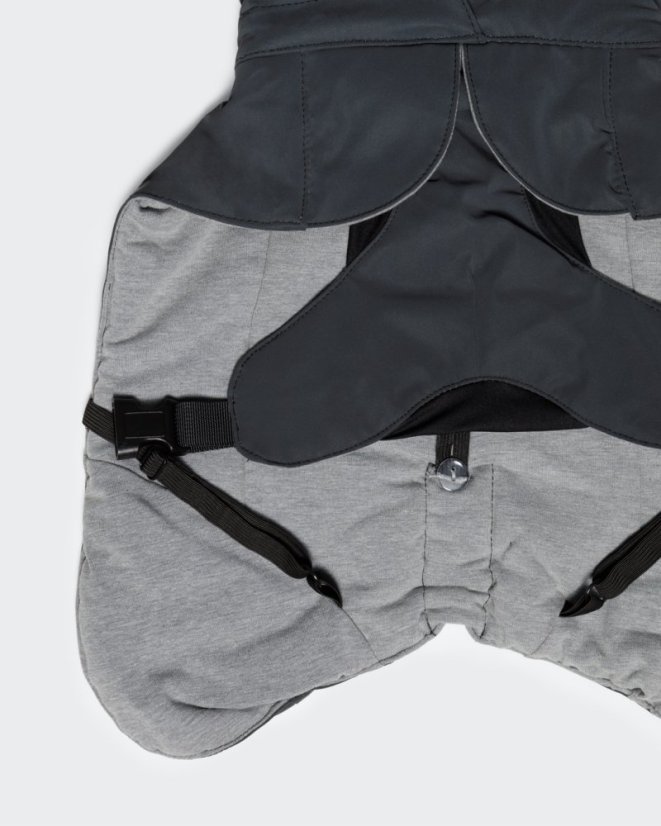 ZIMNÍ REFLEXNÍ BUNDA PAIKKA ČERNÁ - Velikost: 25