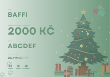DÁRKOVÝ POUKAZ 2000 KČ
