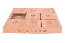 SUDOKU DŘEVĚNÉ MY INTELLIGENTE DOGS LARGE EXPERT - OBTÍŽNOST 3